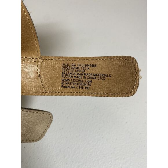 Max + Jake Sandals Girls Size 10M Felix Flats Tan Suede Adjustable Hook Loop EUC - Picture 8 of 8